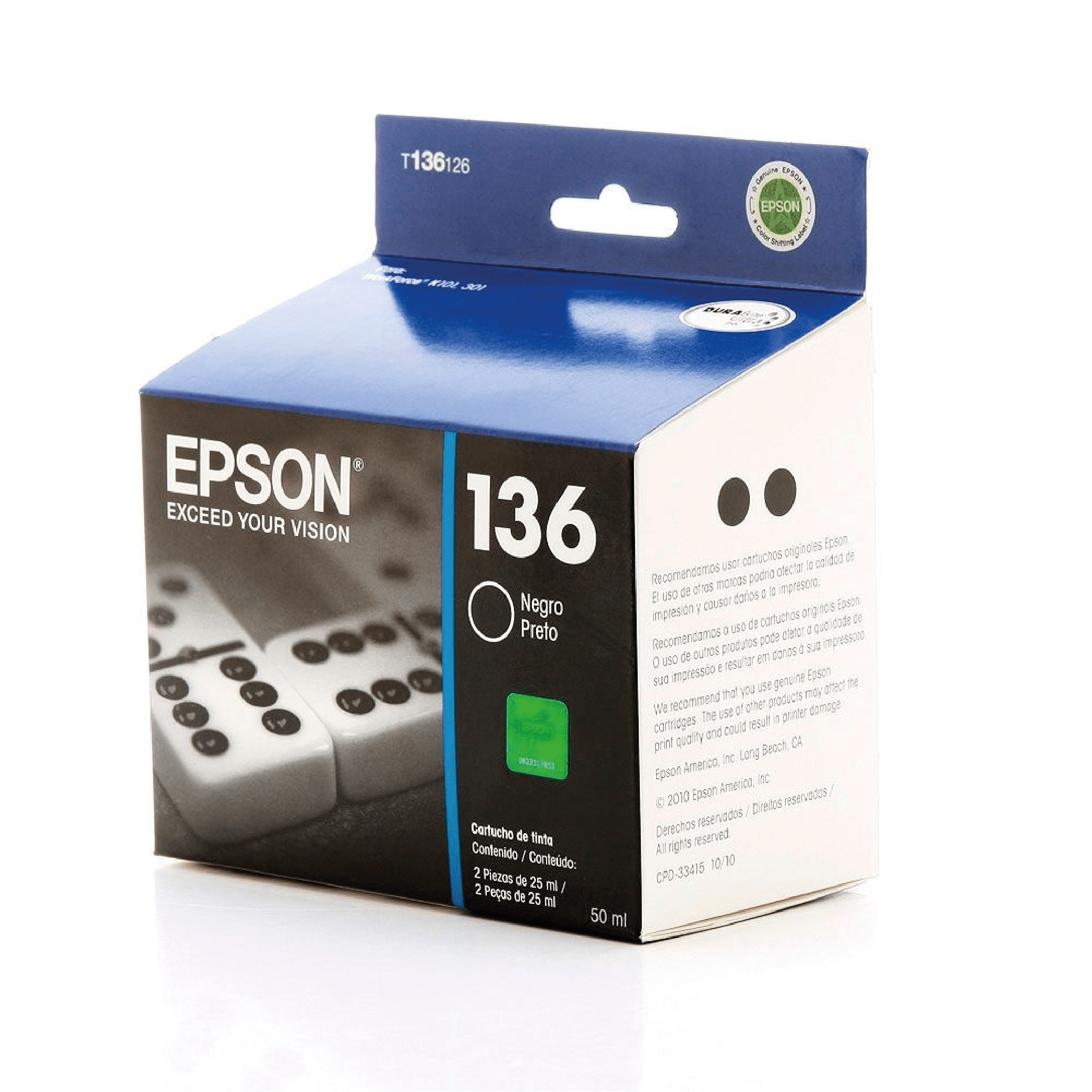TINTA EPSON T136 | Libreria Ofisur