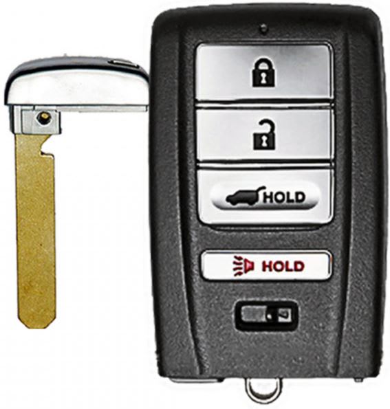 2014-2020 ACURA - SMART KEY - KR5V1X - PN: 72147-TZ5-A01, 72147-TZ5-A11 - 315 MHz - 3+1 HATCH