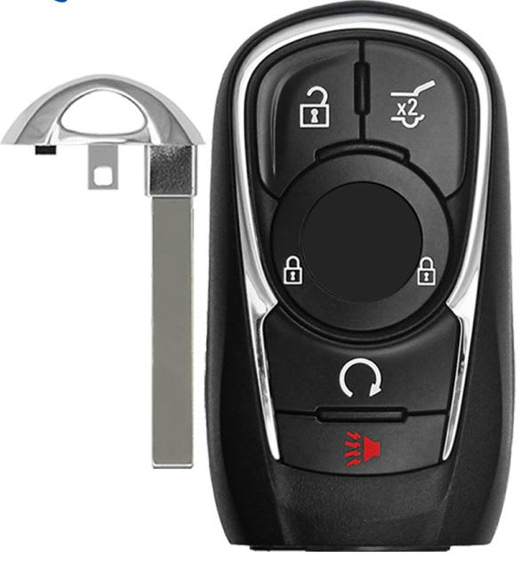 2018-2021 BUICK  - SMART KEY - HYQ4EA - 4+1 RST, Hatch - PN:  13521090, 13506668