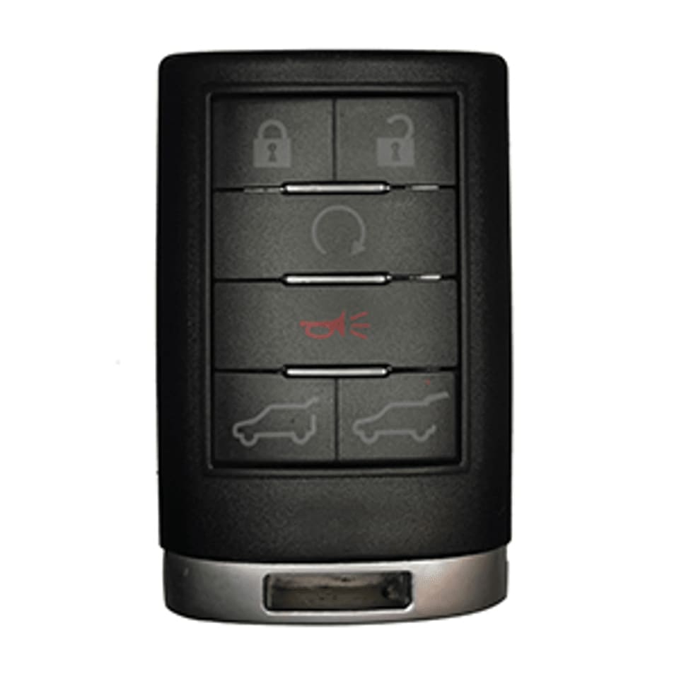 2007-2013 CADILLAC - REMOTE -  OUC6000066 - PN: 22756466/27607061 - 315 Mhz - 5+1 REMOTE START $ HA