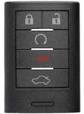 2008-2014 CADILLAC CTS STS - SMART KEY - PN: 25943677 - M3N5WY7777A - 4+1