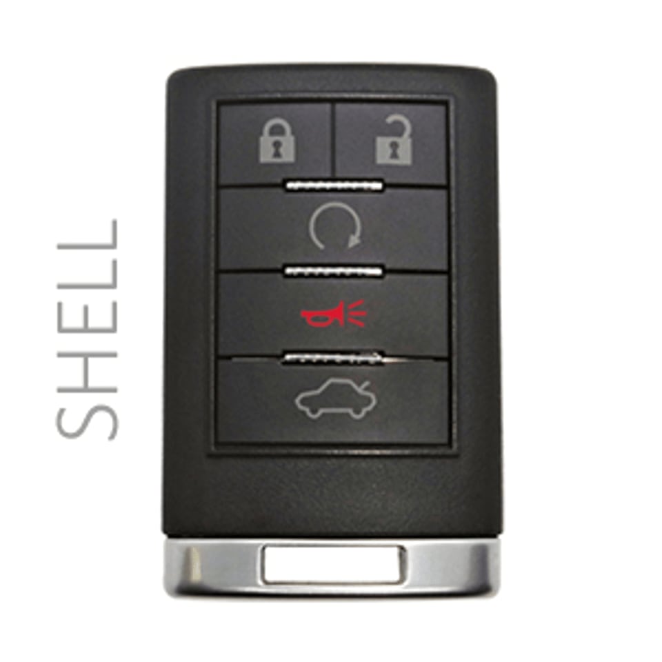 2008-2014 CADILLAC CTS DTS - SHELL - PN: 20998254 - OUC6000066 / OUC6000223 - 4+1 BUTTONS