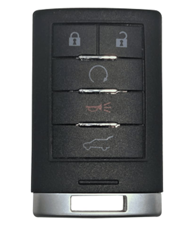 SHELL 2013-2015 Cadillac ATS XTS /  FCC: NBG009768T / PN: 22856930 / 4+1 TRUNK. PANIC. LOCK. UNLOCK