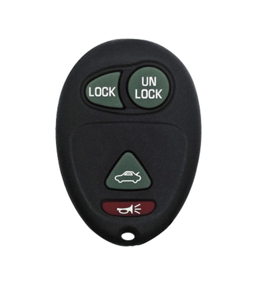 2001-2007 GM - REMOTE - L2C0007T - PN: 10335588 - 3+1 BUTTONS