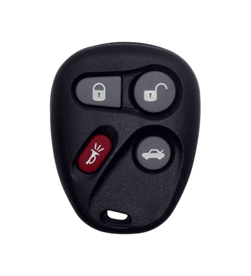 1996-2005 GM - REMOTE -KOBUT1BT - PN: 15732805. 25656444 - 315 MHz - 3+1 BUTTONS (NO RETURN)