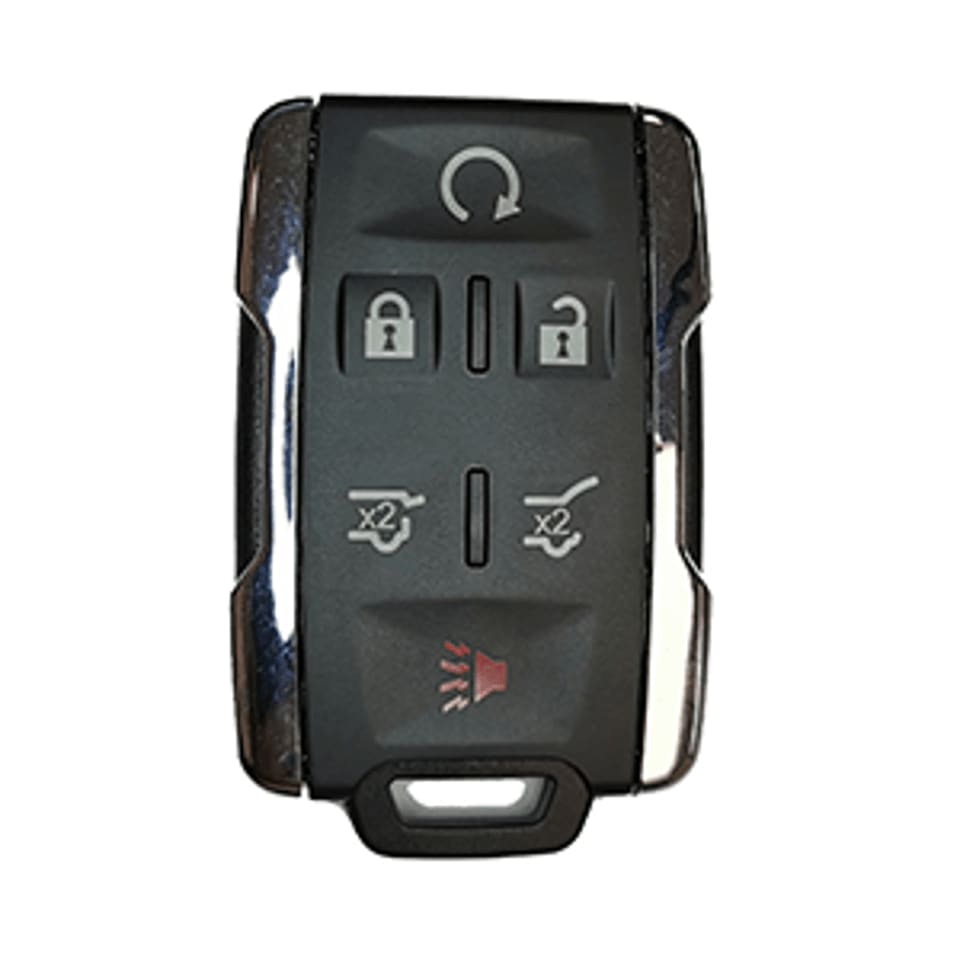 2015-2020 CHEVROLET / GMC -REMOTE - M3N-32337100 - PN: 13577766 - 315 MHz - 5+1 SILVER