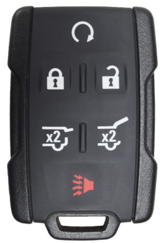 2015-2019 CHEVROLET/GMC  - REMOTE - M3N-32337200 - 433 MHz - 5+1 PN: 13577760, 13577761