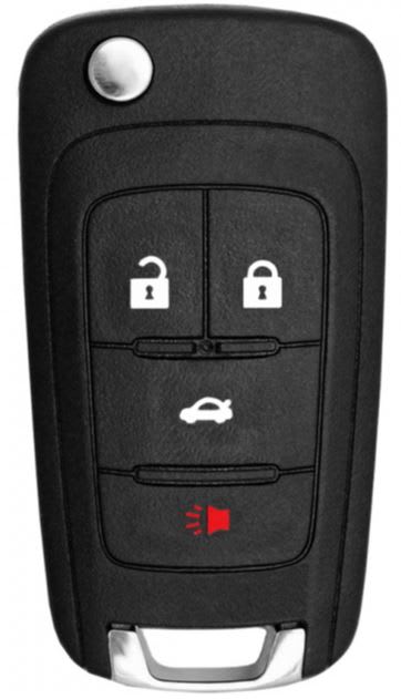 2010-2019 GM - FLIP KEY - OHT01060512 - 3+1 TRUNK