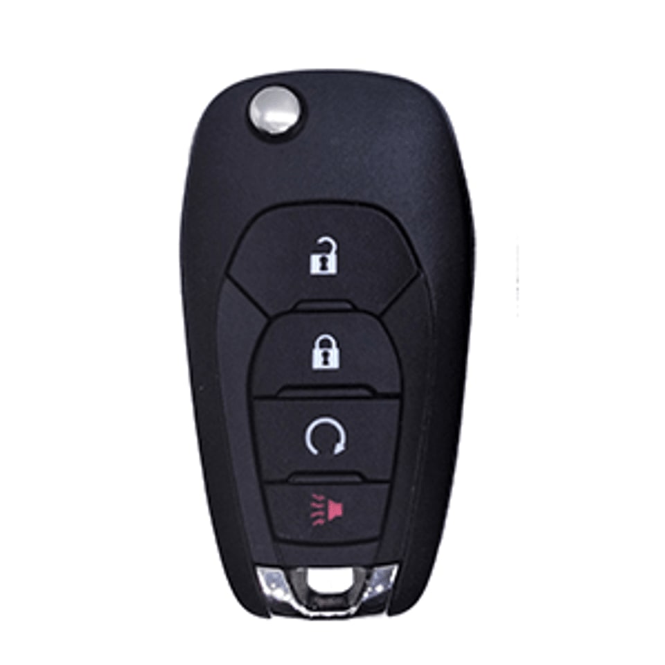 2019-2022 CHEVROLET - FLIP KEY - LXP-T003 - PN: 13529043 - 315 MHz - 3+1 REMOTE START (NO RETURN)