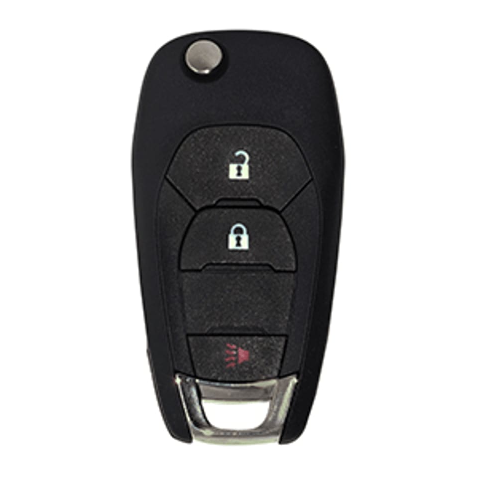 2016-2021 CHEVROLET - FLIP KEY - LXP-T004 - PN: 13514134 - 433 Mhz - 2+1 Buttons (NO RETURN)