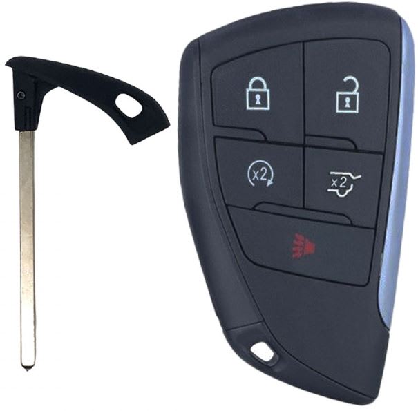 21-22 CHEVROLET - SMART KEY - HUFGM2718/YG0G21TB2 4+1 RST, H. glass PN: 13541559/5335/8433, 13537951