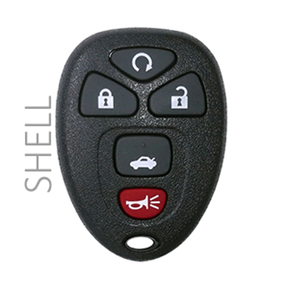 2004-2013 GM - SHELL -  KOBGT04A  - PN: 22733524 - 4+1 REMOTE START & TRUNK