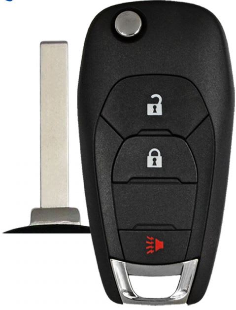 2019-2022 SHELL FOR CHEVROLET - FLIP KEY  - LXP-T003/LXP-T004 2+1