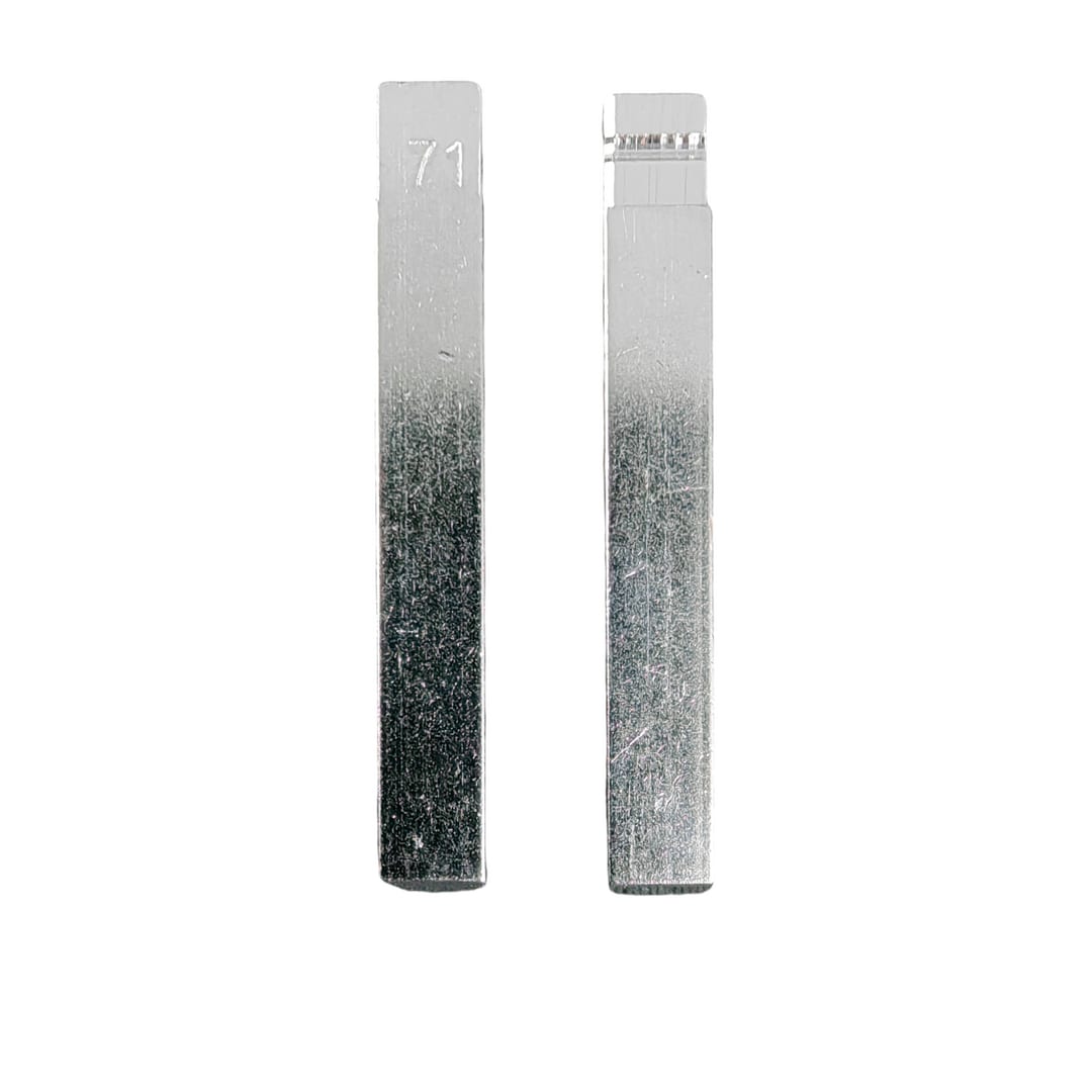 GM HU100 FLIP KEY BLADE FOR XHORSE (71) EACH