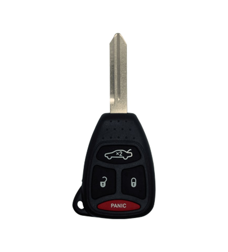 2005-2010 CHRYSLER / DODGE / JEEP - REMOTE HEAD KEY - KOBDT04A - PN: 3521A-T04B. 05179512AA - 3+1 T