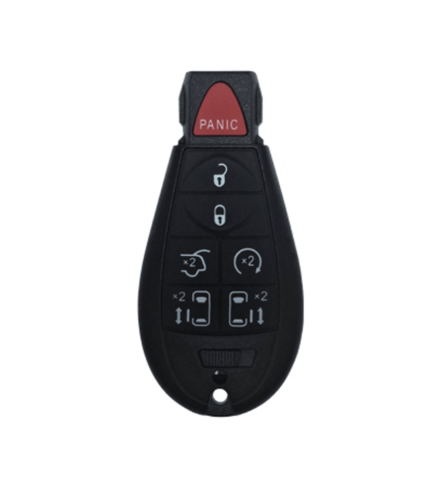 2011-2016 CHRYSLER TOWN & COUNTRY - SMART KEY - IYZ-C01C 6+1 REMOTE START. SIDE DOORS. ALL BUTTONS