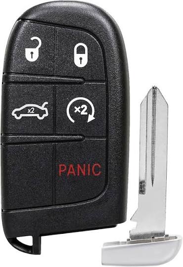 15-23 CHRYSLER - SMART KEY - M3M-40821302 PN: 68155687AA/AC, 68394191AA/AB, 68394195AA 4+1 T.