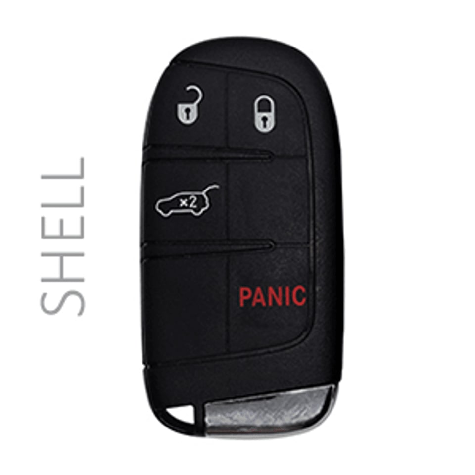 2014-2020 CHRYSLER / DODGE / JEEP / RAM - M3N-M3M-40821302 - SHELL SMART KEY - 3+1 HATCH