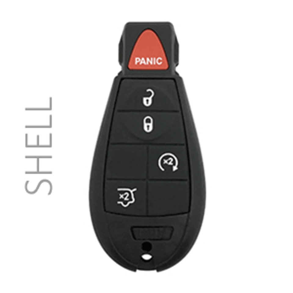 2008-2019 CHRYSLER DODGE JEEP VW - SHELL - FOBIK - IYZ-C01C 4+1 REMOTE START & HATCH