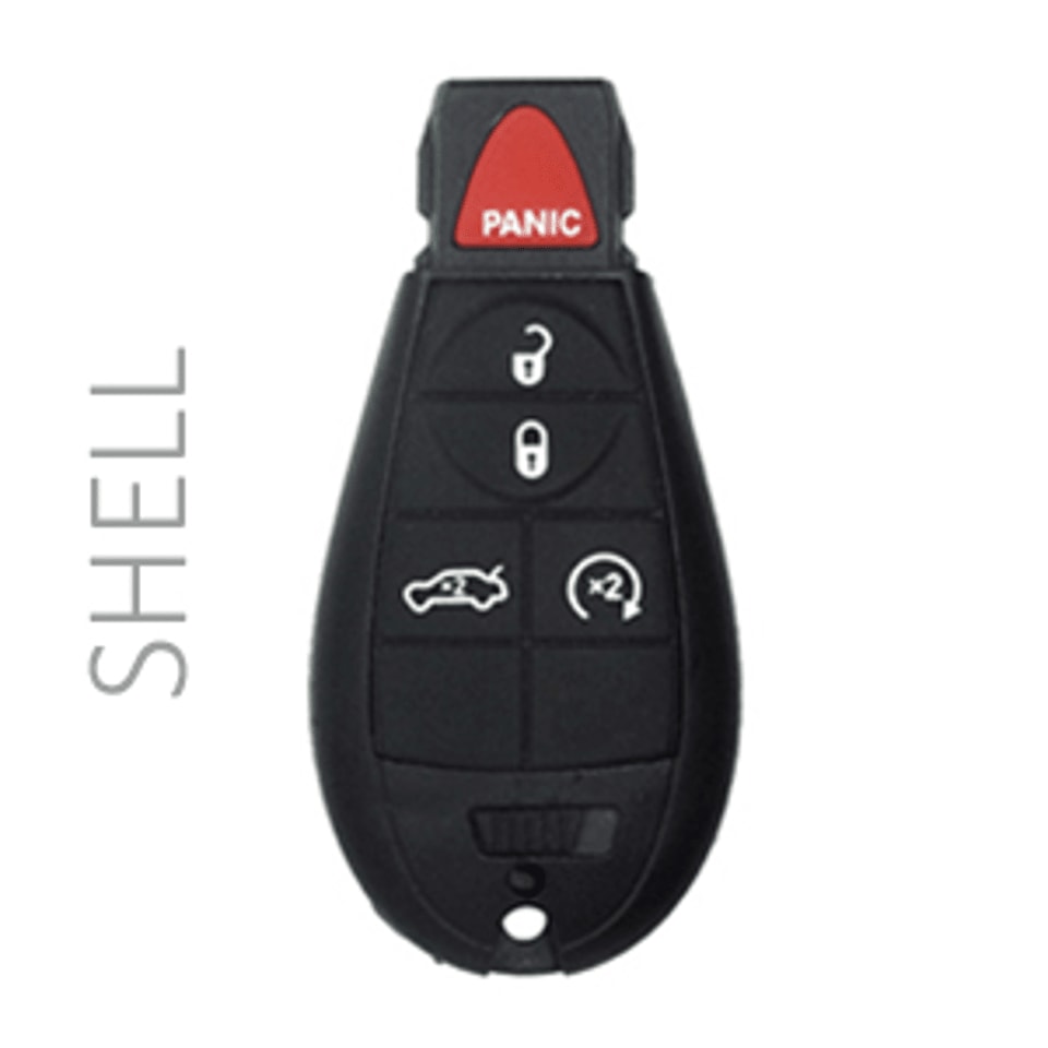 2008-2019 CHRYSLER DODGE JEEP VW - SHELL - FOBIK - IYZ-C01C 4+1 REMOTE START & TRUNK
