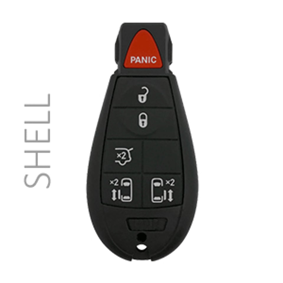 2008 - 2019 CHRYSLER / JEEP / DODGE - SHELL FOBIK - IYZ-C01C - 5+1  HATCH & SIDE DOOR
