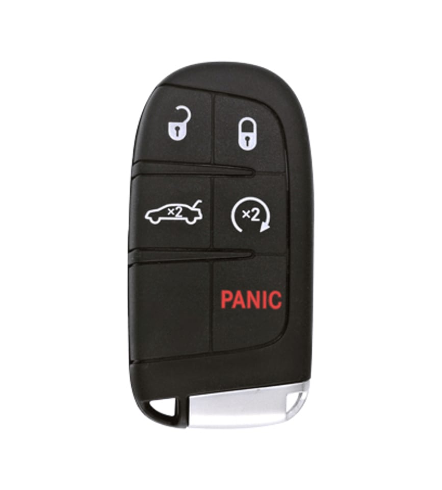 2011-2020 DODGE CHRYSLER - SMART KEY - M3N-40821302 - PN: 5026676AH, 5026676AC - 4+1 TRUNK REMOTE S1