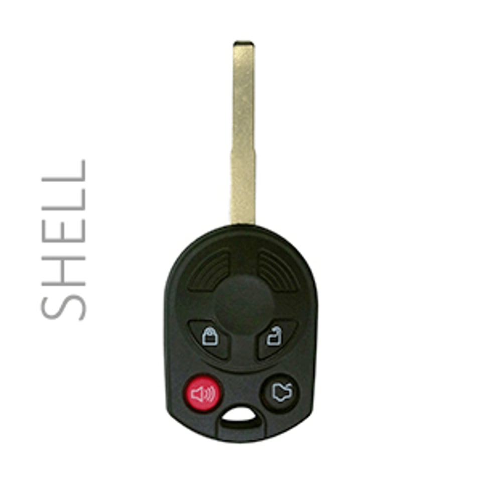 2012-2019 FORD - OUCD6000022 CWTWB1U793 - SHELL REMOTE HEAD KEY - 3+1 TRUNK