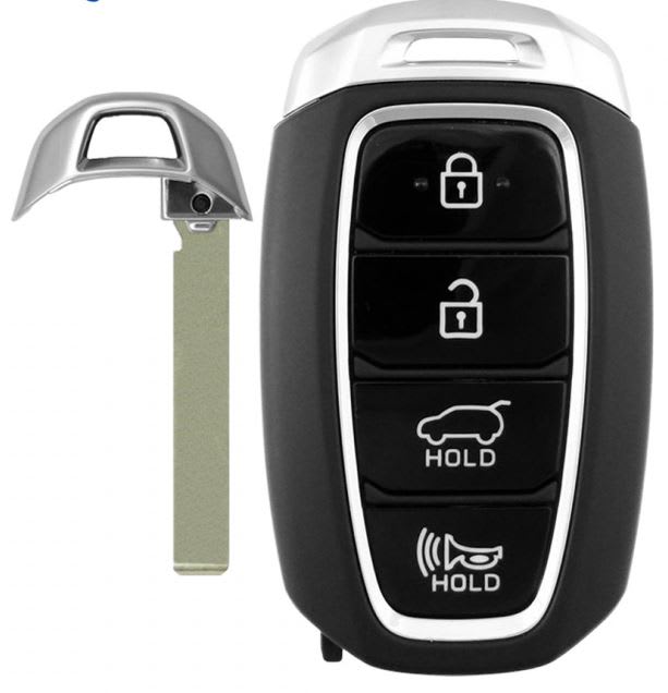 2019-2020 HYUNDAI SANTA FE - SMART KEY - TQ8-FOB-4F19 TMa  3+1 H. PN: 95440-S10001