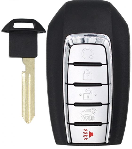 2020 INFINITI QX50 - SMART KEY - KR5TXN1  PN: 285E3-5NY7A  4+1 RST, Hatch