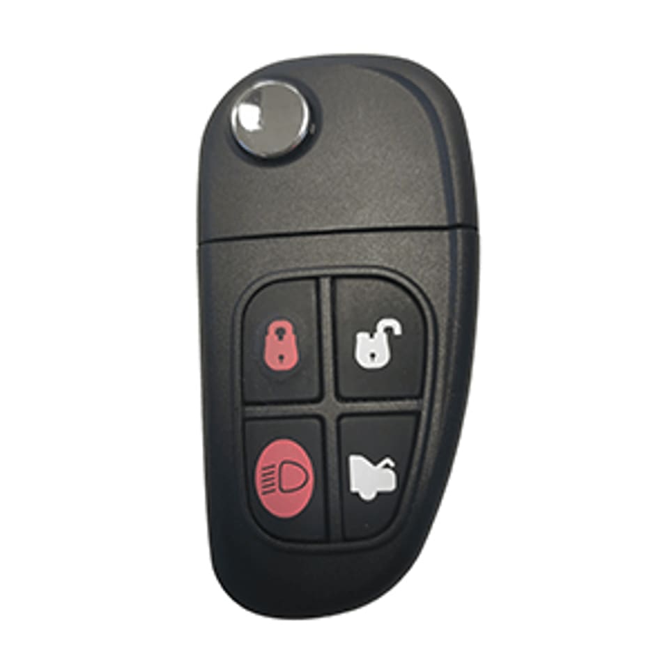 2001-2008 JAGUAR - FLIP KEY -NHVWB1U241/CWTWB1U243 - PN: 1X43-15K601-AB - 315 MHz - 3+1 TRUNK