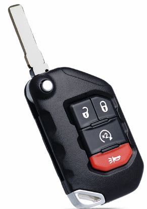 2018-2021 JEEP - FLIP KEY SHELL(OHT1130261)  3+1 RST.