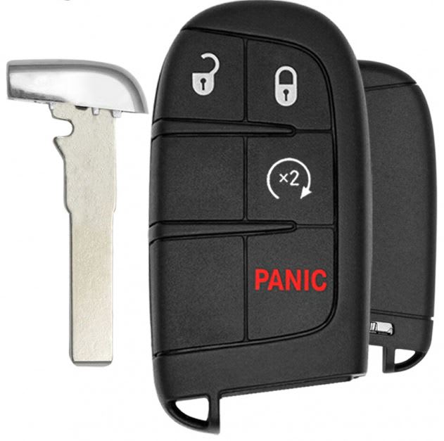 2011-2019 JEEP COMPASS.RENEGADE -  M3M-40821302 - SHELL SMART KEY - 3+1 RST  SIP22
