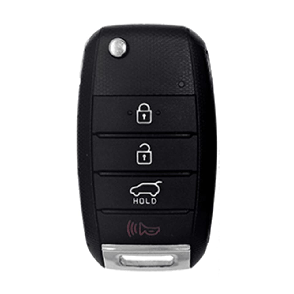 2013-2015 KIA SORENTO - FLIP KEY - TQ8-RKE-3F05 - 3+1 HATCH//PN: 95430-1U500