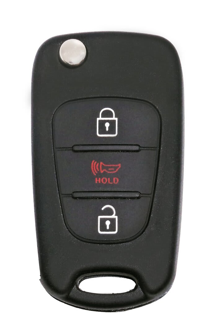 2012-2013 KIA RIO - FLIP KEY - TQ8-RKE-3F02 - PN: 95430-1W020 - 315 MHz - 2+1 BUTTON