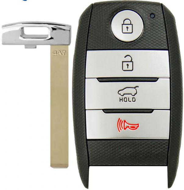 2017-2022 KIA NIRO - SMART KEY - TQ8-FOB-4F08 3+1 HATCH  PN: 95440-G5000