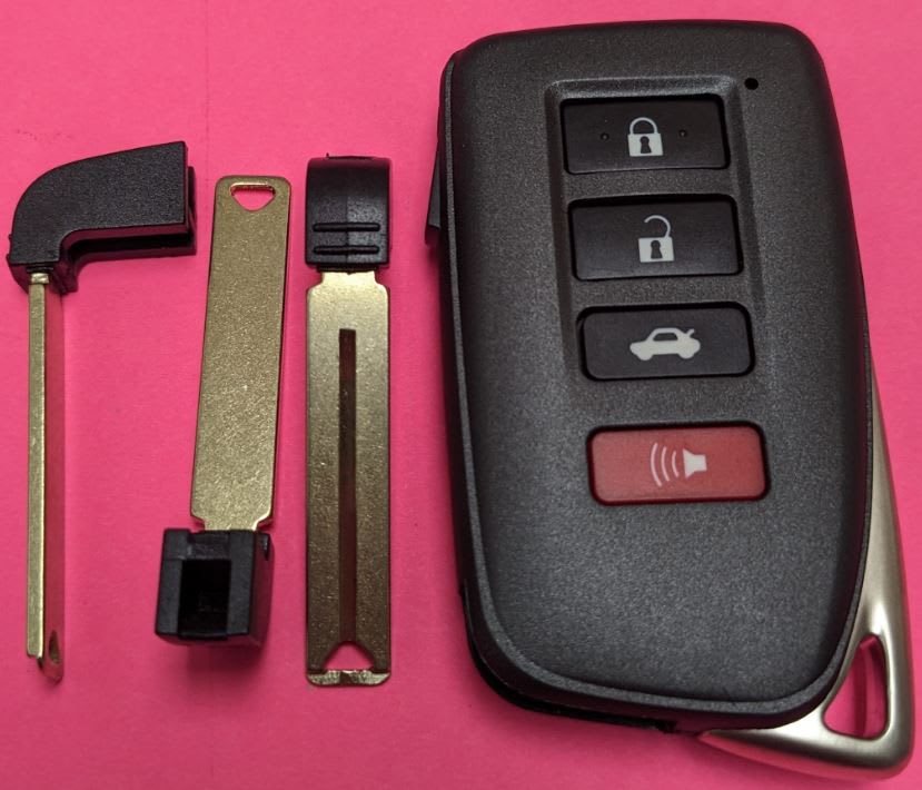 20-22 LEXUS - SMART KEY -HYQ14FLB 3+1 T. PN: 89904-53E70, 89904-243401