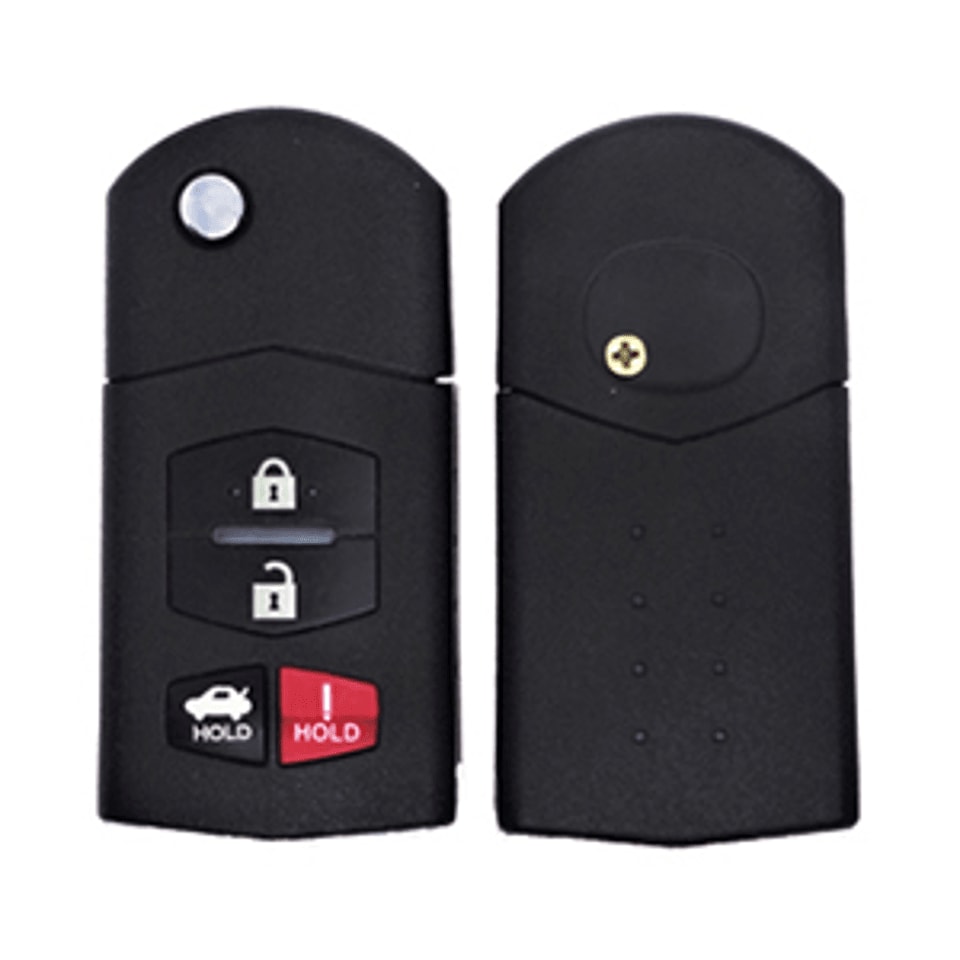 2004-2011 MAZDA 6 / RX8 - FLIP KEY - KPU41788 - 3+1 TRUNK   4D63
GP7A-67-5RYB