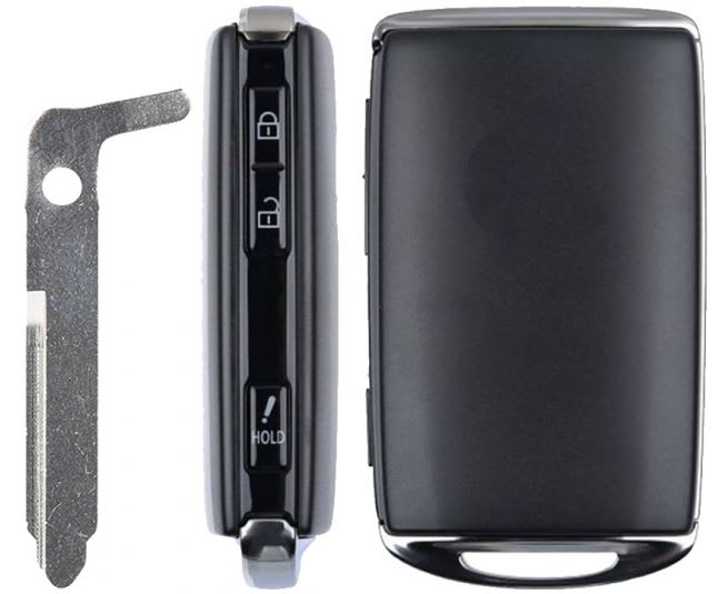 19-22 MAZDA - SMART KEY - WAZSKE11D01 2+1  PN: BCYN-67-5DY, BCYN-67-5RY1