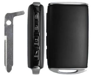 19-21 MAZDA 3 - SMART KEY - WAZSKE11D01 - 3+1 T.  PN: BCYA-67-5DY/5DYA/5DYB, BCKA-67-5RYA/675RYA