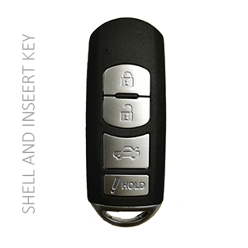 2014-2018 MAZDA - SMART KEY SHELL - WAZSKE13D01/D02 - 3+1 TRUNK1