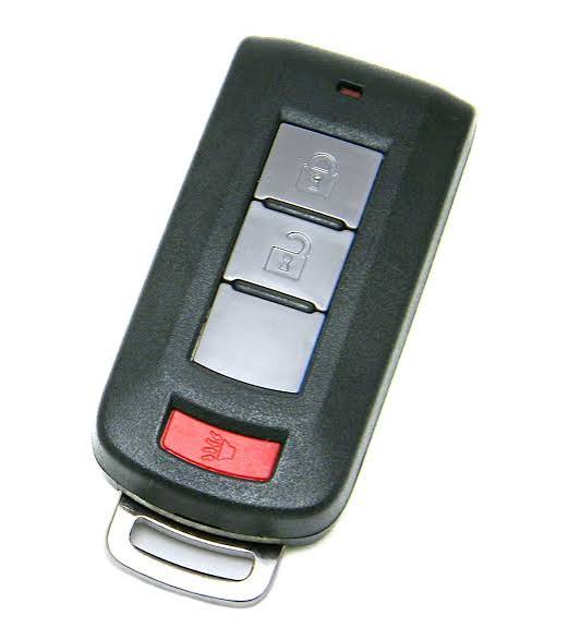 14-20 MITSUBISHI MIRAGE - SMART KEY OUC003M  PN: 8637C286, 8637B153  2+1
