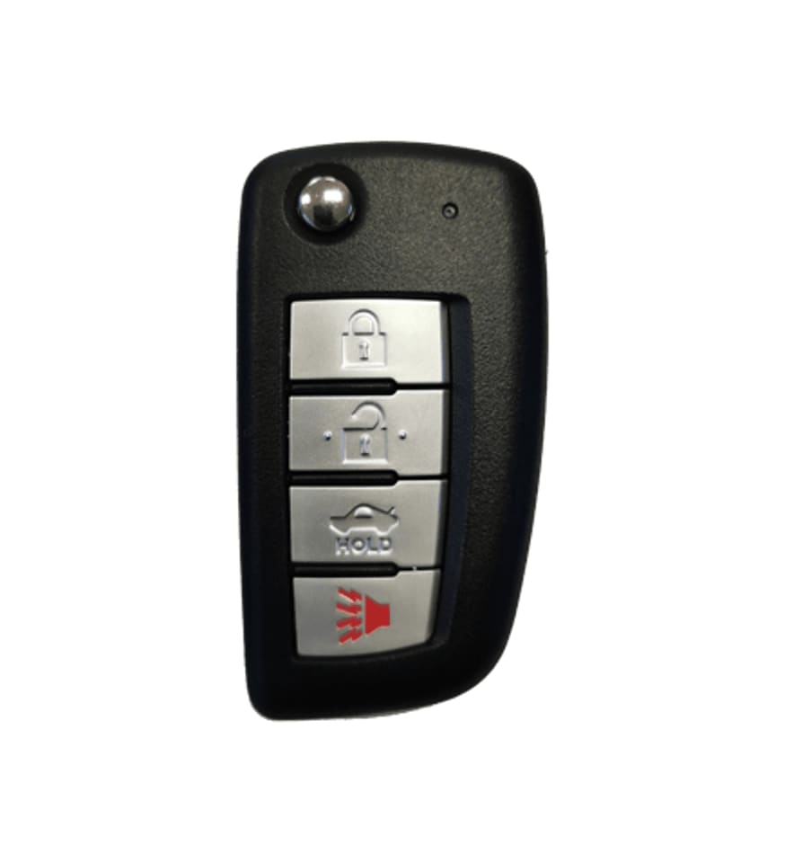 2002-2017 NISSAN - FLIP KEY - KBRASTU15 - 3+1 TRUNK NEW STYLE