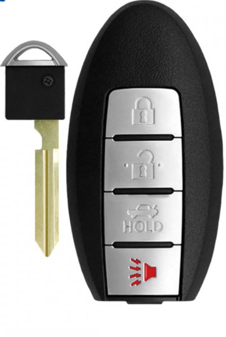 2007-2012 NISSAN - SMART KEY - CWTWBU735/U729/U624 - PN: 285E3-EW81D, 285E3-EW82D - 315 MHz - 3+1 T
