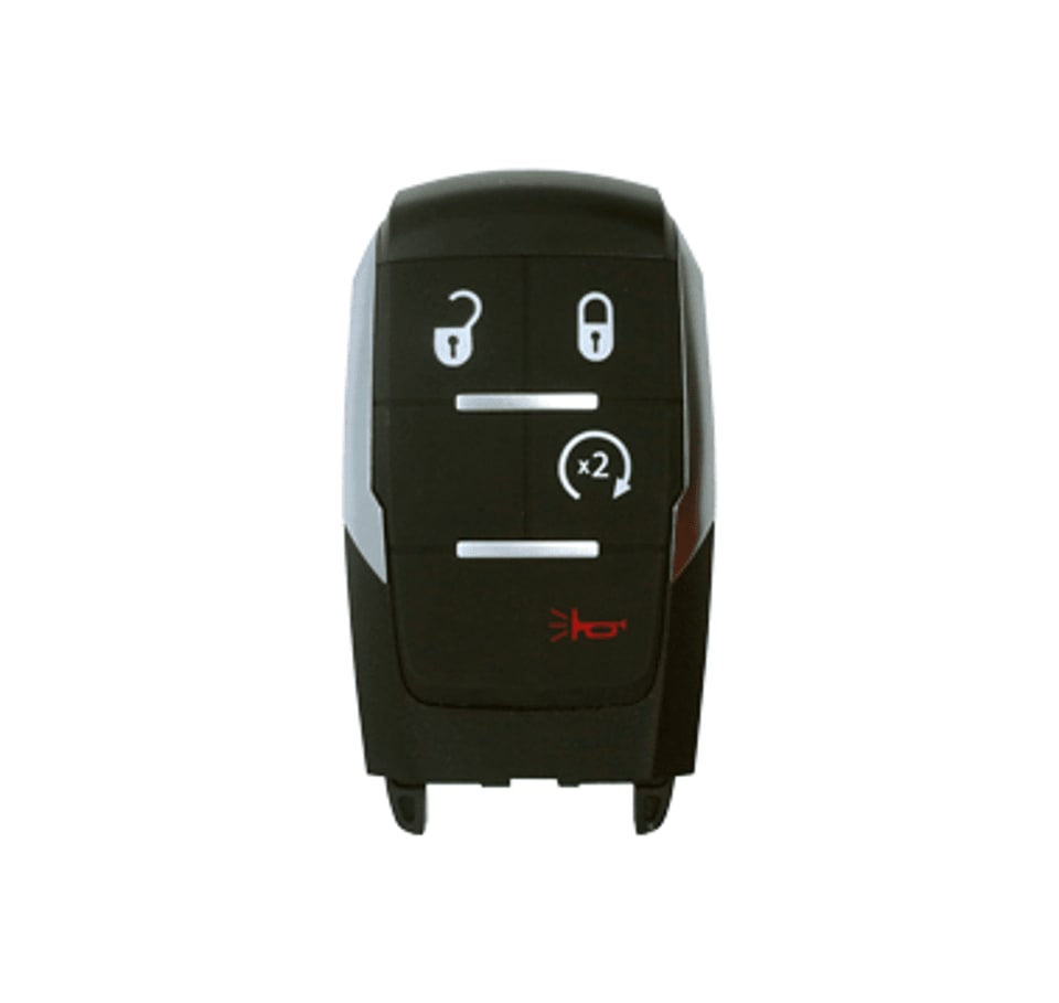 SHELL DODGE RAM PICKUP 2500 /5500 - SMART KEY - GQ4-76T  3+1 REMOTE START