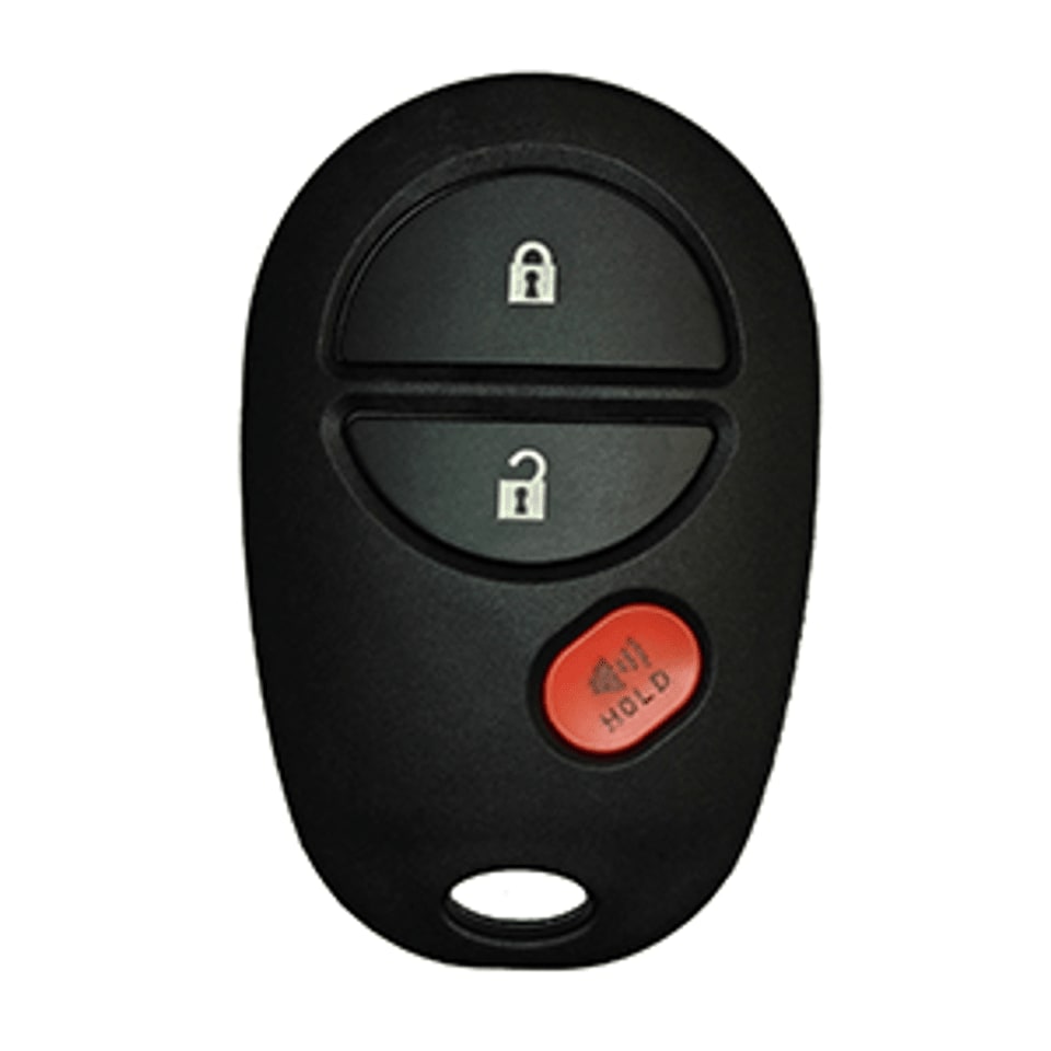 2004-2018 TOYOTA - REMOTE - GQ43VT20T - 2+1 - PN: 89742-AE010