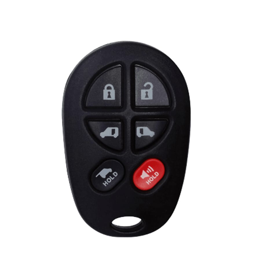 2004-2018 TOYOTA SIENNA - REMOTE - GQ43VT20T 5+1 2SIDE DOORS