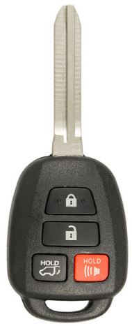 2013-2018 TOYOTA - REMOTE HEAD KEY - GQ4-52T H  3+1 H.  89070-0R100, 89070-0R101, 89070-0C0601