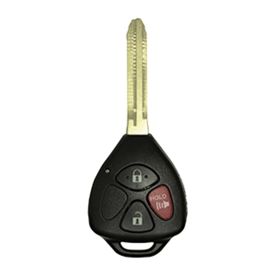 2009-2016 TOYOTA - REMOTE HEAD KEY - GQ4-29T G  2+1 - PN: 89070-02640, 59382041