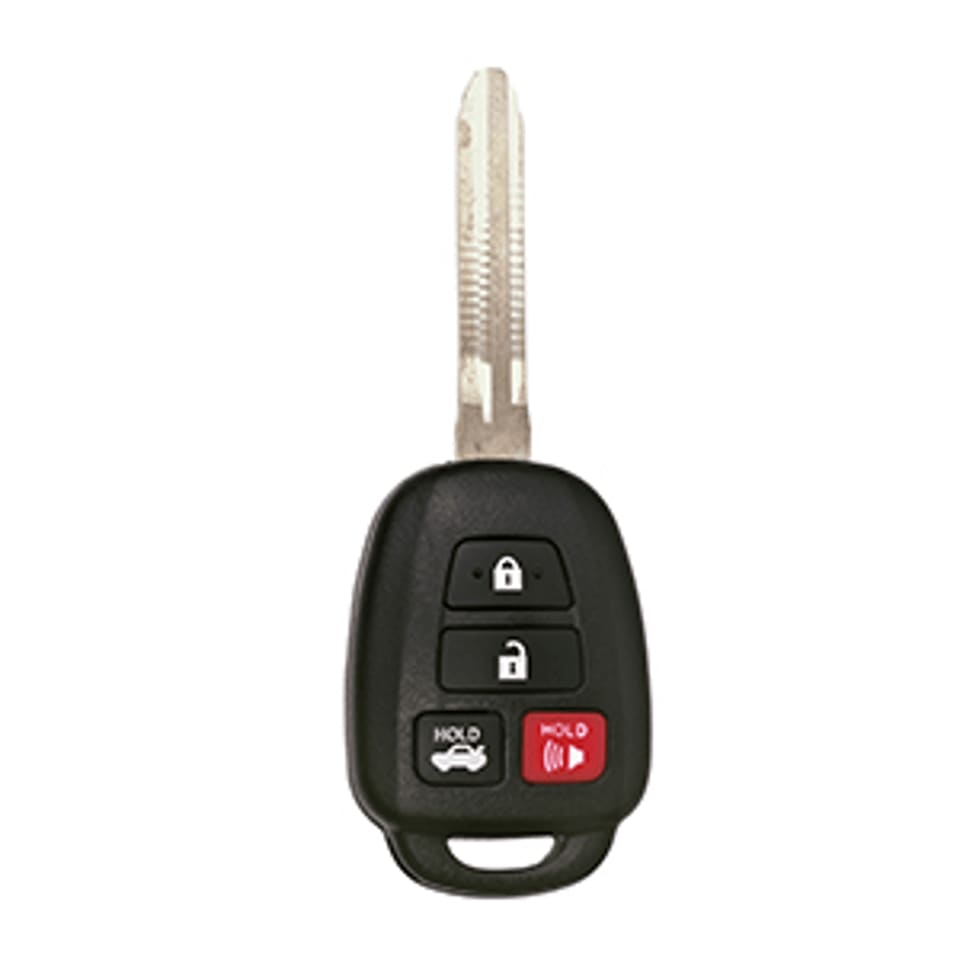 2014-2019 TOYOTA - REMOTE HEAD KEY - HYQ12BEL/HYQ12BDM - CHIP H  PN: 89070-02880 - 315 MHz - 3+1 T.