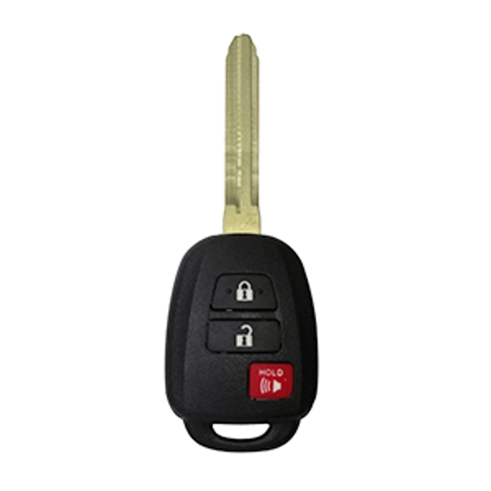 13-21 TOYOTA - REMOTE HEAD KEY - GQ4-52T H  2+1 - PN: 89071-0R040/0R120/0R130/0C050